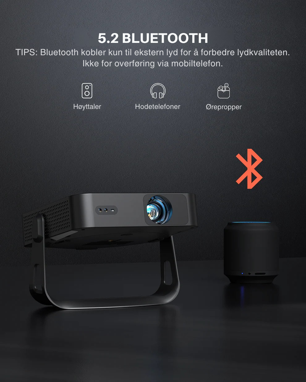 Halo One Mini Prosjektor