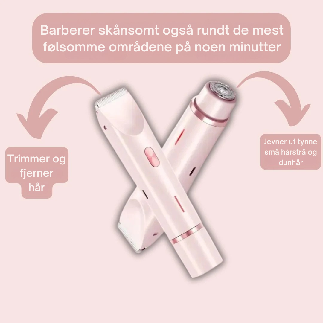SilkPro™ - 2-i-1 Barbermaskin for Kvinner