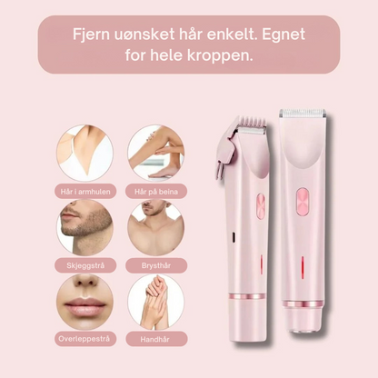 SilkPro™ - 2-i-1 Barbermaskin for Kvinner