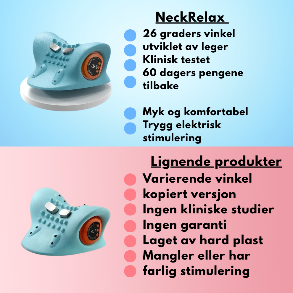NeckRelax™ - Nakkemassasje
